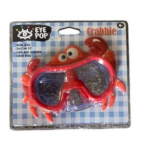 Eye Pop Crab Swimming Sport Goggles Crabbie Beach Imagination Split Strap